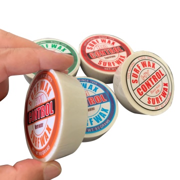 Custom Private Label Organic Surf Wax with Biodegradable Ingredients for Surfboard Maintenance