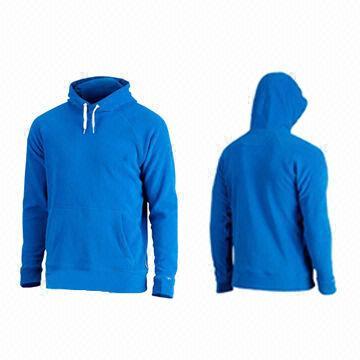 Men's polar fleece coat/hoodies for winter