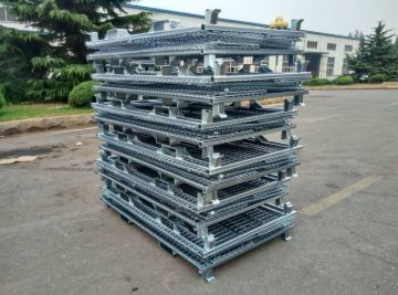 widely used collapsible Stackable Wire box