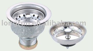 stainless steel kitchen sink strainer