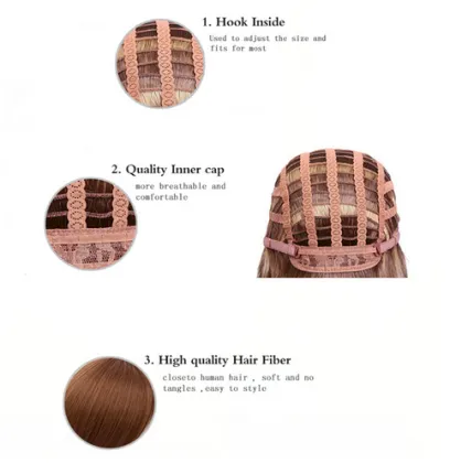 Afro Wave Synthetic Hair Wig For Wig Making