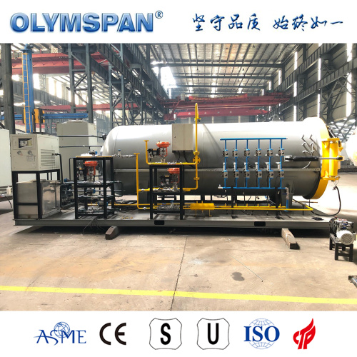 ASME standard composite part treatment autoclave