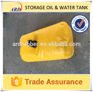 Outdoor mobile storage tanks to collect oil capsule