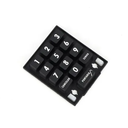 rubber controller panel silicone rubber keypad