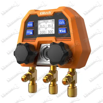 Elitech Smart Digital Manifold Gauge with Bluetooth - DMG-4B