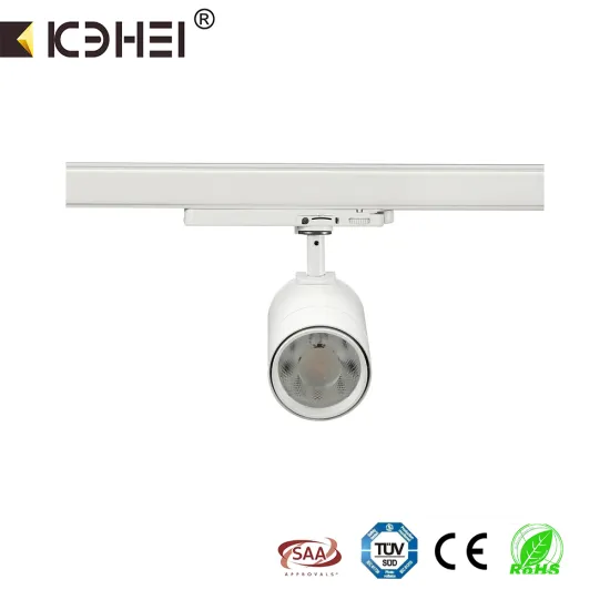 25W commercial 6000K 3wire LED adjustable tracklight