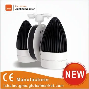 bullet shape 20w led track lights high brightness20w*2