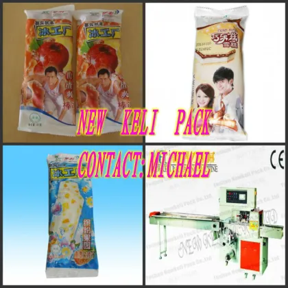 Popsicle packaging machine