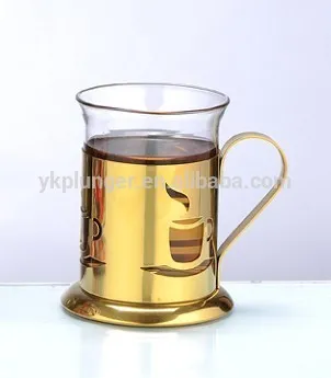 Stainless Steel French Press Glass French Press