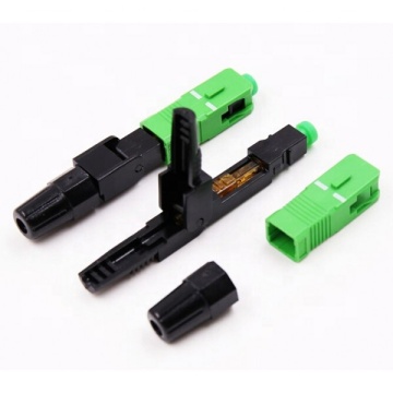 SC APC to SC UPC Fiber Optic FTTH Fast Connectors