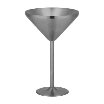 5.5oz stainless steel medieval goblet mug wine cup