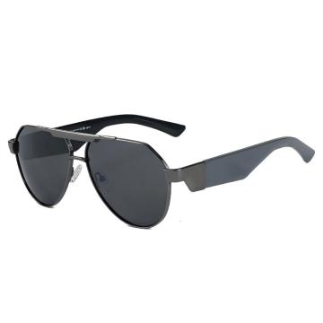 Unisex Geometric Aviator Metal TAC Polarized Sunglasses