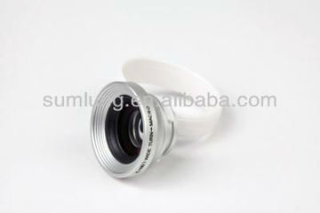 for iPhone 5 /Samsung/HTC mobile phone Universal clip wide angle and macro lens