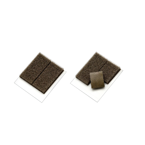 Mousse conductrice simple face