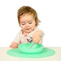 Пользовательские силиконовые всасывающие детские плиты и чаши набор