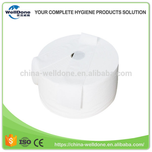 Ultra Thin Women Sanitary Napkins Raw Materials Roll Airlaid Paper