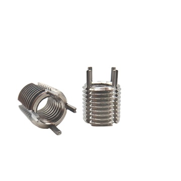 18-8 High Strength Stainless Steel 304 Four Key Locking Heavy Type 3/8 Inch Thread Insert for Wire Product Genre
