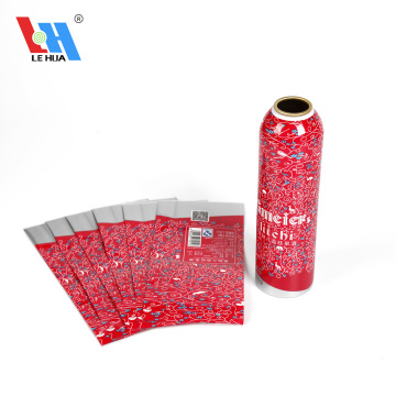 Печатная термоусадочная алюминиевая упаковка для газированных напитков