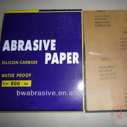 Norton quality coated abrasive paper