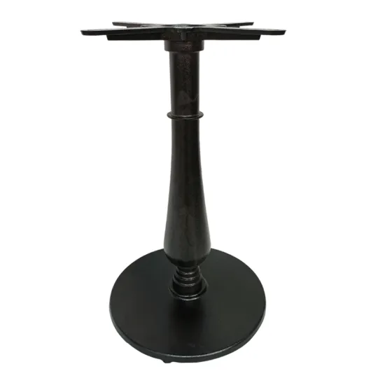 Heavy-Duty Cast Iron Table Base Sturdy Support for Home Commercial Dining Tables