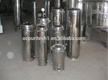 CE certificate Stainless steel Multi-bag filter housing