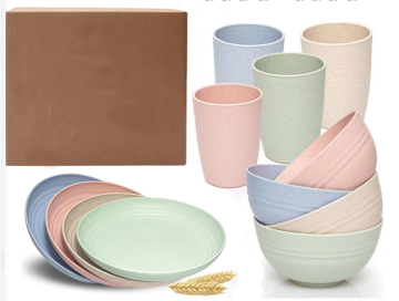 New Wheat Straw dinnerware set Food Grade