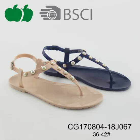 Cheap New Women Summer Durable Pvc Sandals