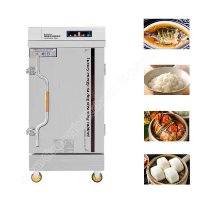 Large Gas Food Steamer Multi-Layer Rice Steamer Machine