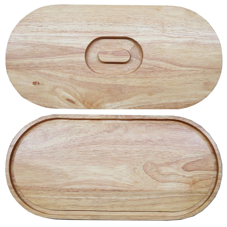 wooden bamboo lid