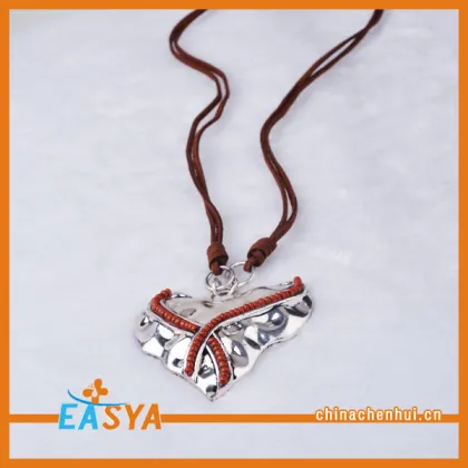 Heart Of The Ocean Necklace Red Rope Chain Necklace