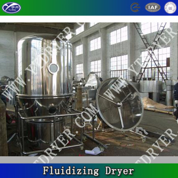 Fluid bed drying machine