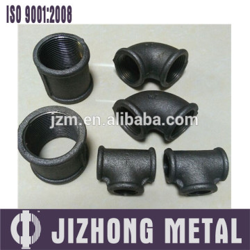 Kazakhstan Ukraine Popular DIN Standard Black Beaded Cast Iron Pipe Fitting, Coupling, Types of Plumbing Fittings                        
                                                Quality Assured