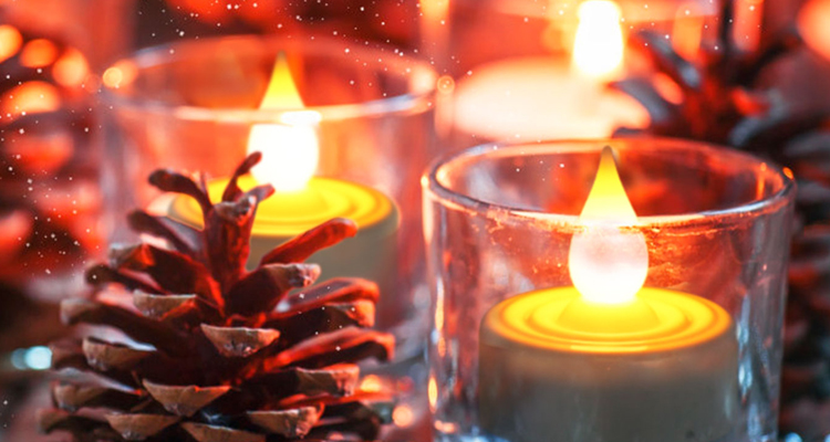 Tea Light Candle For Seasonal Decoration