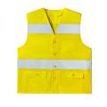 High Vis Construction Reflective Safety Vest with Pocket