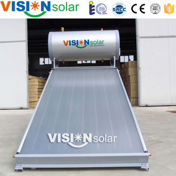 Blue TiNOX coating panel water heater solar system price