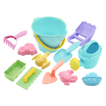Wholesale Outdoor Beach Fun Toys: 12Pcs Sand Tools Set for Kids