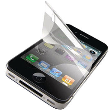High clear 3-layer silicone screen protective film for iPhone