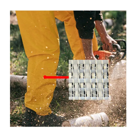 UHMWPE Fabric Anti-Chainsaw Lining for Worker Safety