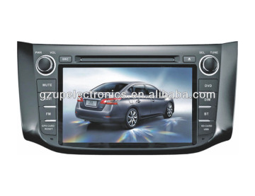 8 inch Double Din Customized Car DVD Player for BLUEBIRD SYLPHY 2012 With GPS and Bluetooth