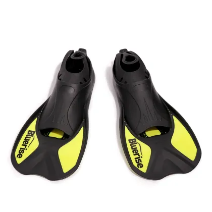BR BLUERISE Flippers Water Sport Swimming Fins Snorkel Neoprene Anti-slip Swim Shoe Scuba Swimming Diving Fins For Adults