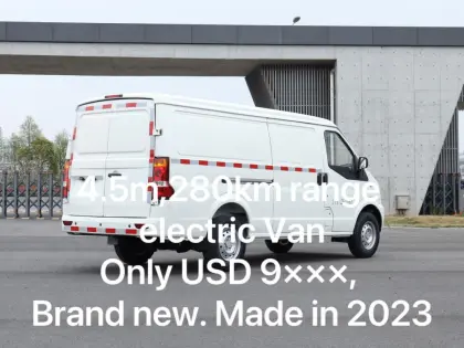 Pure Electric Commercial Van Electric Mini van 2024 Hot Selling Mini Bus