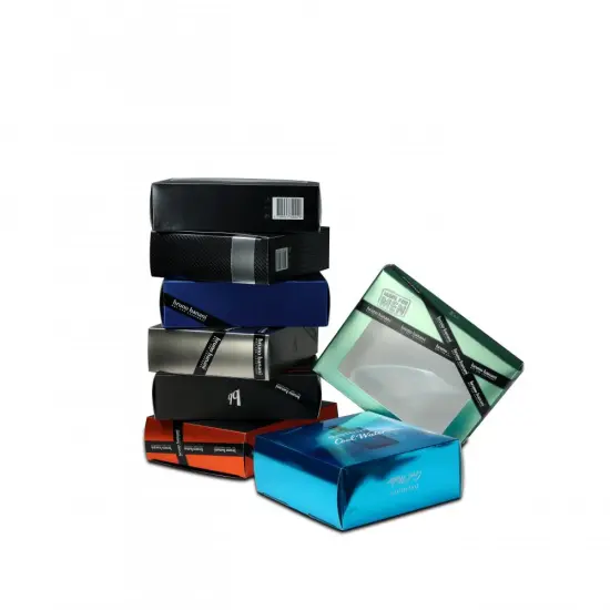 High Quality Cosmetics Tuck Top Box With Window