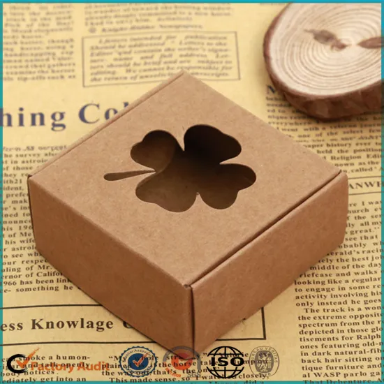 Brown Craft Top Quality Soap Paper Box