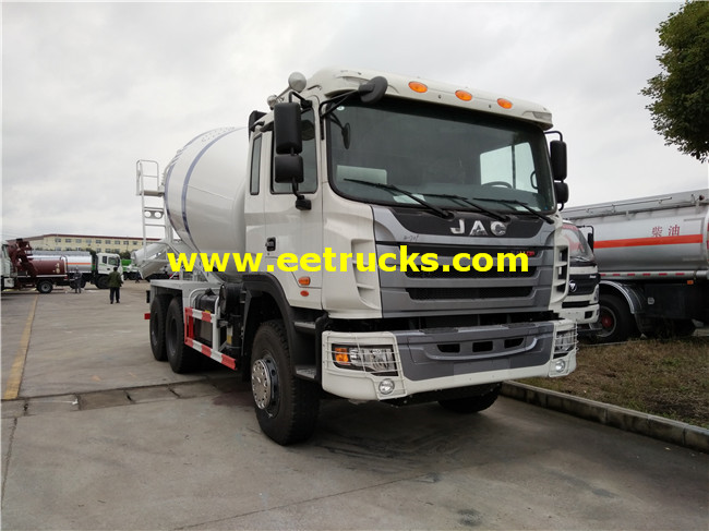 6x4 245HP 15000L Cement Mixer Trucks