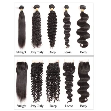 Hight Quality Wholesale Virgin Hair Vendors , Raw Virgin Brazilian Hair Products , 100% Natural  Human Hair Bundles With Closure