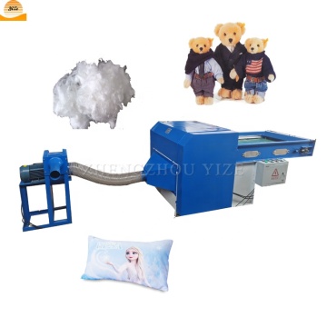 Ouvre-balles en fibre de polyester automatique et machine en peluche pour les jouets et oreillers en peluche