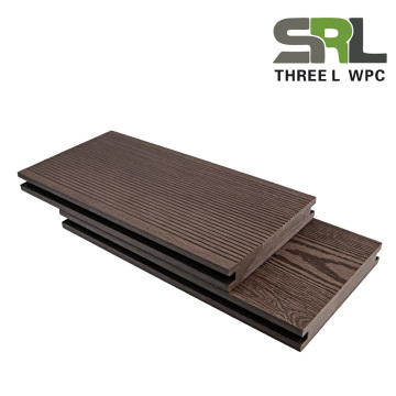 SRL-DEK Terraza de WPC compuesto sólido de 150x25 mm
