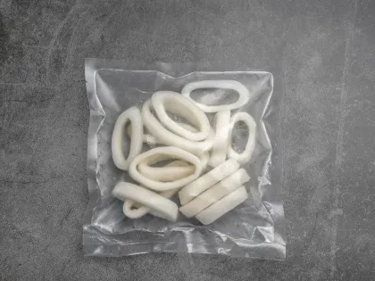 Succulent Frozen Squid Rings Ideal for Seafood Dishes