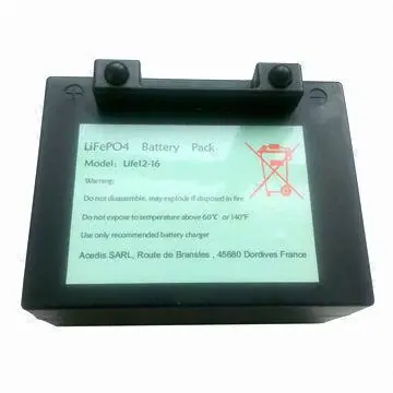 Lithium-ion Battery Pack, 12V/16Ah