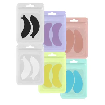 Black Silicone Eye Lift Patches for Eyelash Extensions